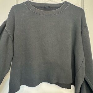 Brandy Melville Charcoal Crewneck Sweater